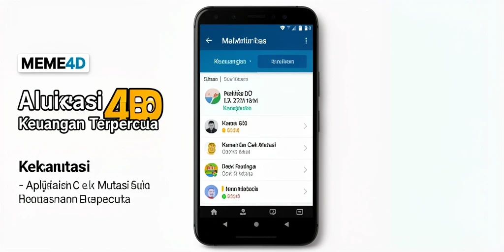 Tampilan antarmuka aplikasi Cek Mutasi MEME4D yang informatif.